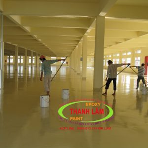 Hoàn Thiện Sơn Epoxy Công Trinh Nhà Máy Chế Biến Gỗ Shingmark Đồng Nai