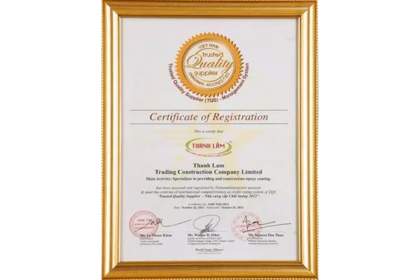 Chứng nhận chất lượng ISO 9001:2015