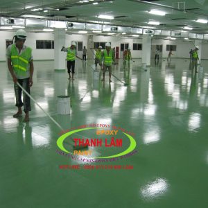 Hoàn Thiện Sơn Epoxy Kho Nhà Máy Điện Tử Nidec Quận 9