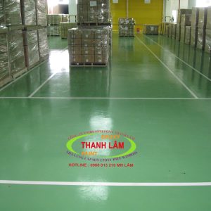 Hoàn Thiện Sơn Epoxy Kho Nhà Máy Điện Tử Nidec Quận 9