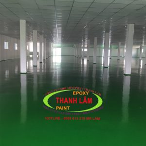 Hoàn Thiện Sơn Epoxy  Hệ Lăn Nhà Máy Sản Xuất Bánh Kẹo