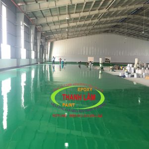 Sơn Epoxy Tự San Phẵng Tại Nhà Máy Chế Biến Thực Phẩm Thái Lan Khu Đóng Gói