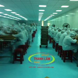 Sơn Pu Polyurethane Xưởng Sản Xuất Bánh Kẹo Bình Dương