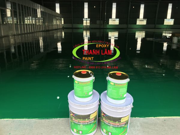 Sơn Epoxy Tự Cân Bằng Tải Trọng Nặng Nhà Máy Chế Biến Thực Phẩm Gạo