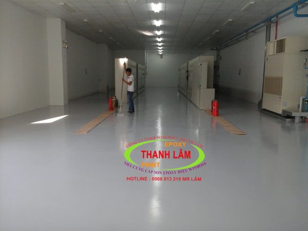 Hoàn Thiện Sơn Epoxy Khu Điều Hành Điện Nhà Máy Thép Vina Kyei