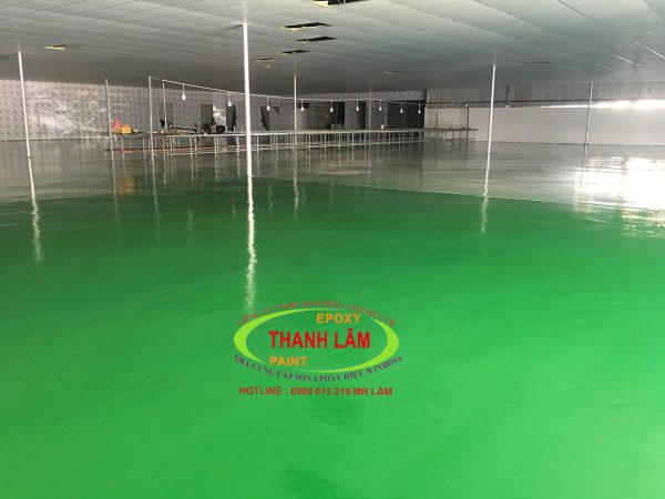 Sơn Epoxy Cho Xưởng Gỗ