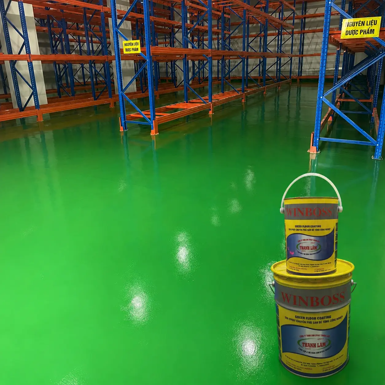 Sơn Epoxy Winboss chống tĩnh điện