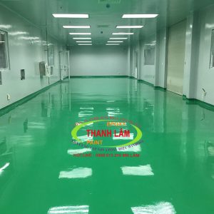 Sơn Epoxy Tự Phẳng Nhà Máy Mỹ Phẩm Tạ Minh Quang Kcn Tân Tạo