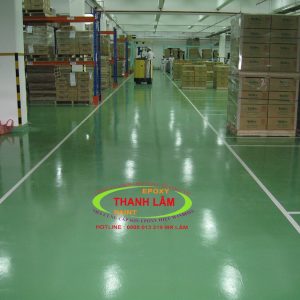 Hoàn Thiện Sơn Epoxy Kho Nhà Máy Điện Tử Nidec Quận 9