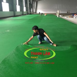 Cán Vữa Pu Polyurethane Cho Nền Nhà Máy Sản Xuất Thực Phẩm Thai Lan