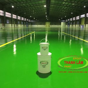 Hoàn Thiện Sơn Epoxy Xưởng 1 Sản Xuất Nhựa Tân Hiệp Hưng Kcn Tân Tạo