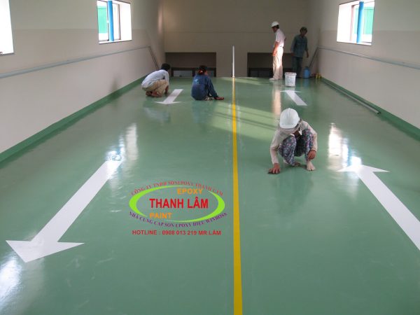 Sơn Epoxy Chia Lối Đi