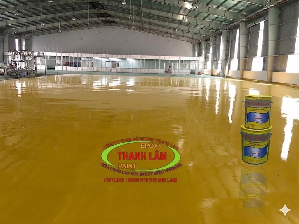 Sơn Epoxy Sàn Nhà Xưởng Công Nghiệp