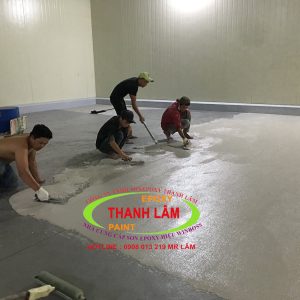 Đã Hoàn Thiện Một Góc Nhỏ Sơn Pu Polyurethan Kho Lạnh Âm 40 Độ C Chống Trơn Trượt