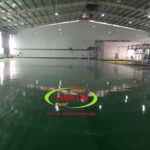 Hoàn Thiện Sơn Epoxy Tự Cân Bằng Nhà Máy Dược Phẩm