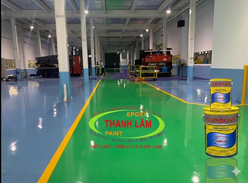 Thi công sơn Epoxy Thanh Lâm