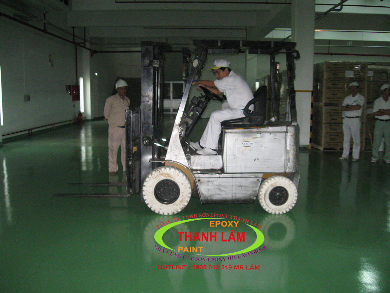 Kiểm tra độ bám dính sơn epoxy