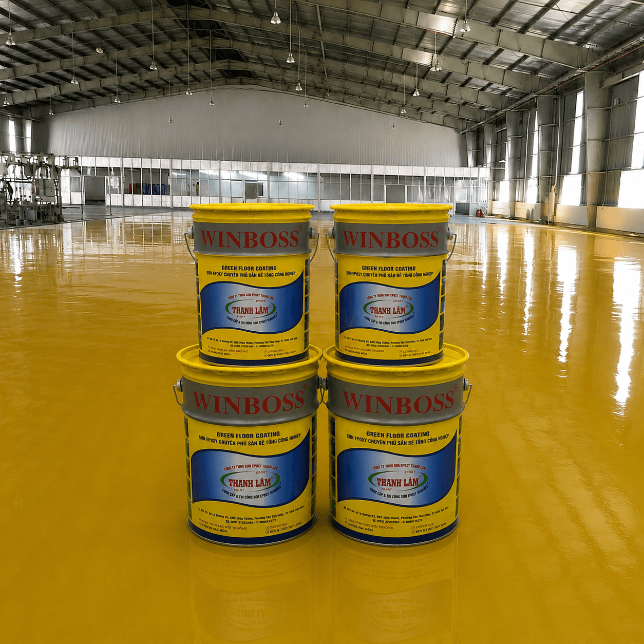 Sơn Epoxy 3 thành phần